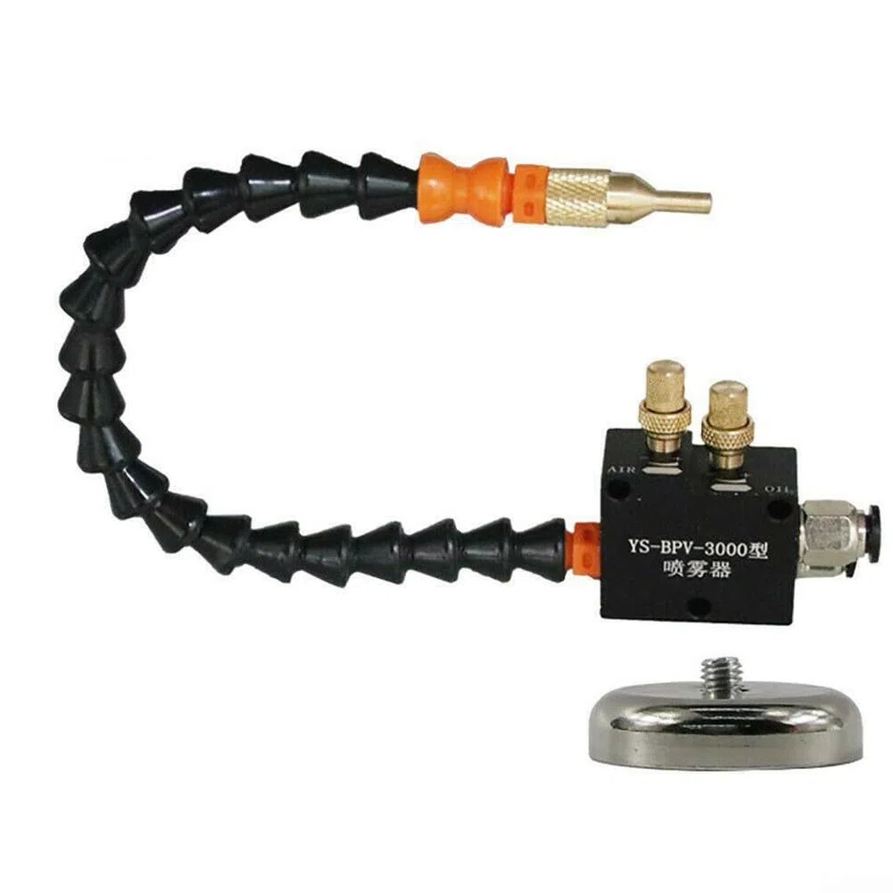 Pulvérisateur de brume d'huile à pompe de refroidissement, 3 L pour refroidissement de machines-outils, pour eau, huile diesel, kérosène, alcool, fluide de coupe, outils électriques (220 V)