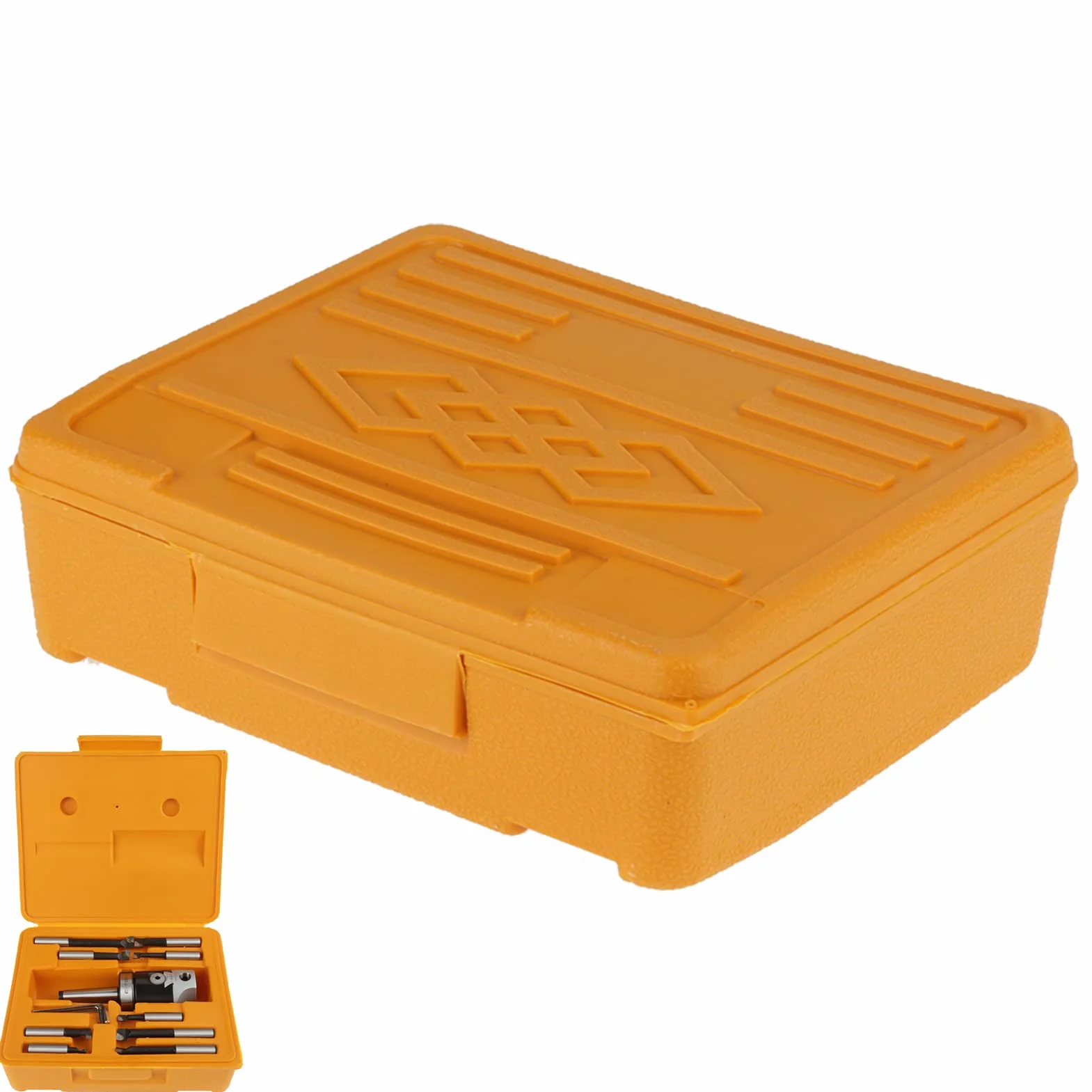 1 Ensemble d'accessoires de Fraiseuse MT2, Transmission Mécanique M10 F1-12, Tête d'alésage de 50mm avec 9 Barres d'alésage de 12mm