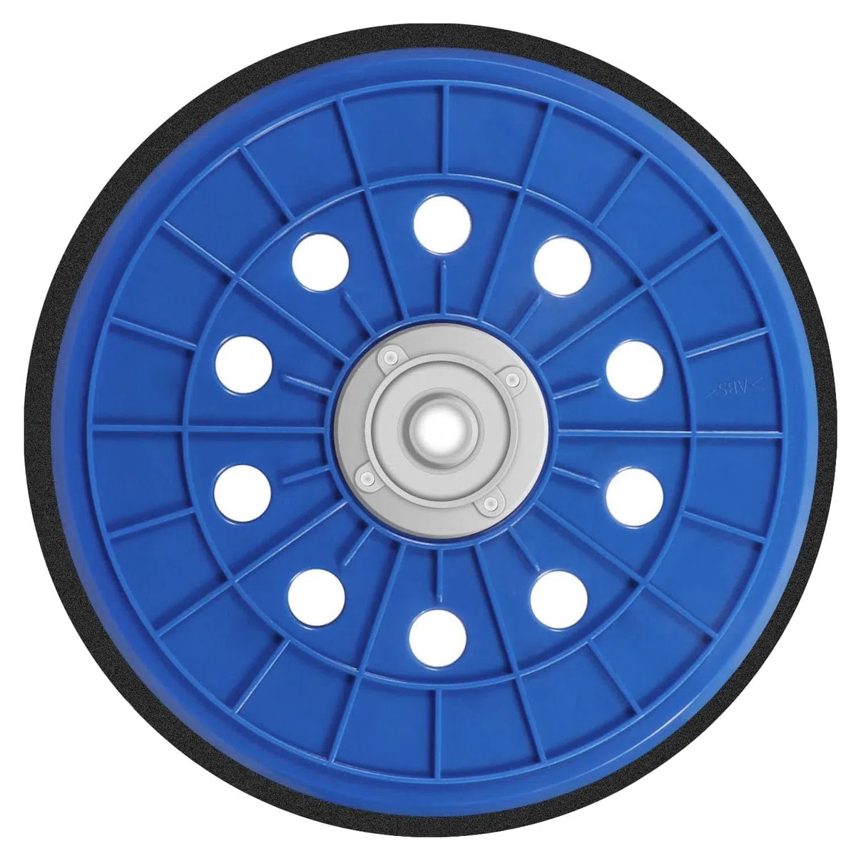 Plateau De Ponçage, 225mm 10 Trous Autocollant, Disque Abrasif M14 Pour Ponceuses À Plâtre Et Girafe Ponceuse
