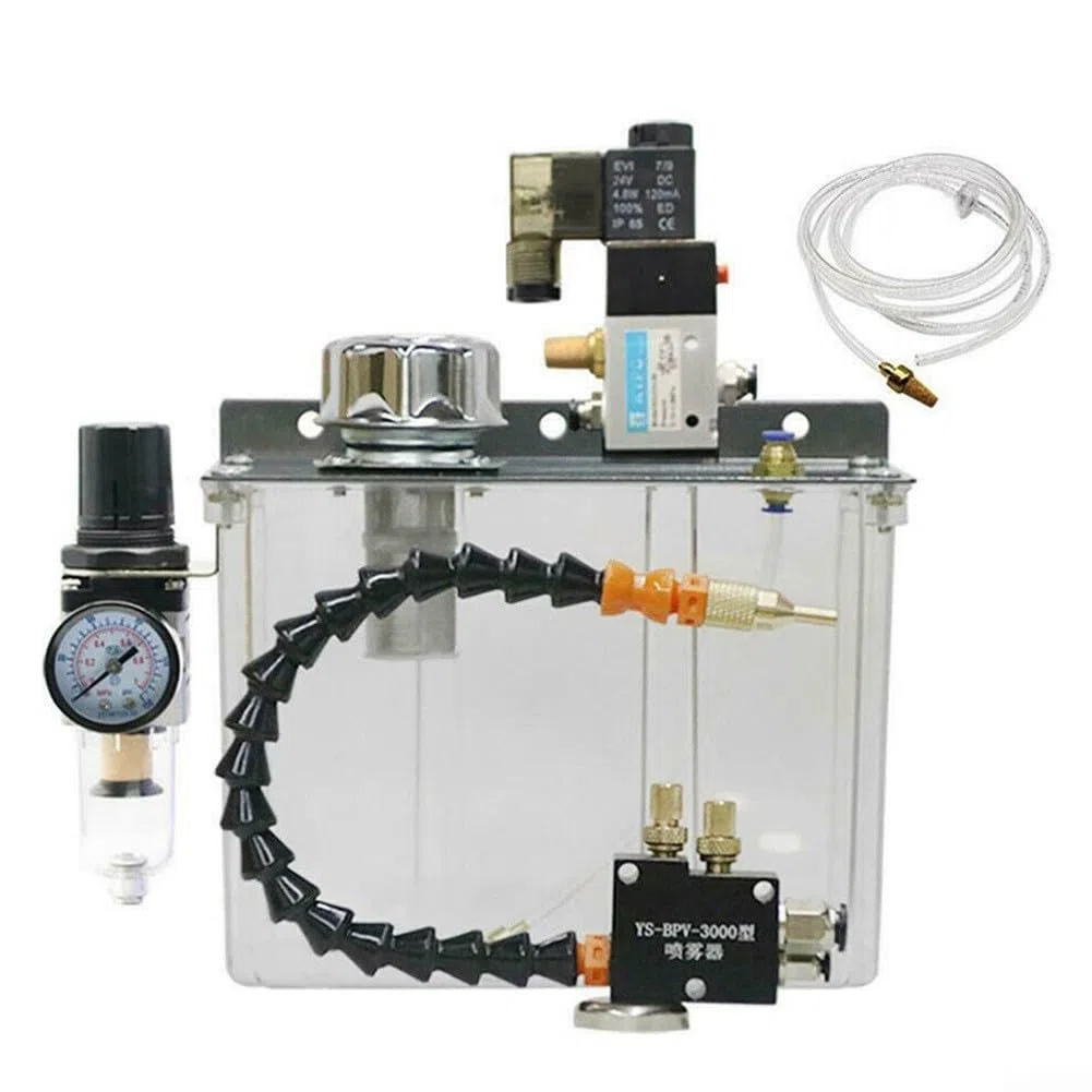 Pulvérisateur de brume d'huile à pompe de refroidissement, 3 L pour refroidissement de machines-outils, pour eau, huile diesel, kérosène, alcool, fluide de coupe, outils électriques (220 V)
