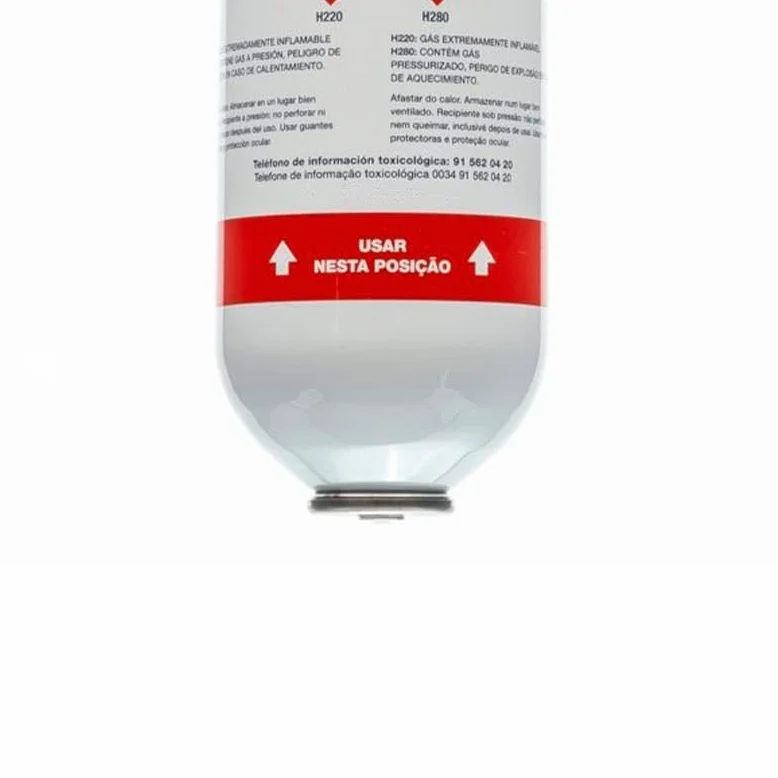 REPORSHOP - 3 bouteilles de gaz écologique Minus 50 375 g + valve + tuyau de remplacement R22 R404a R407C R502 Freeze Organico