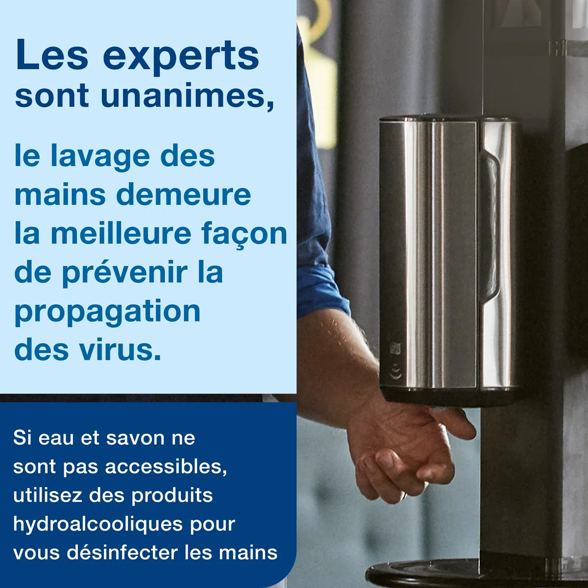Tork Mousse désinfectante pour les mains sans alcool S4, testée sous contrôle dermatologique, 6 x 1000 ml, 520202
