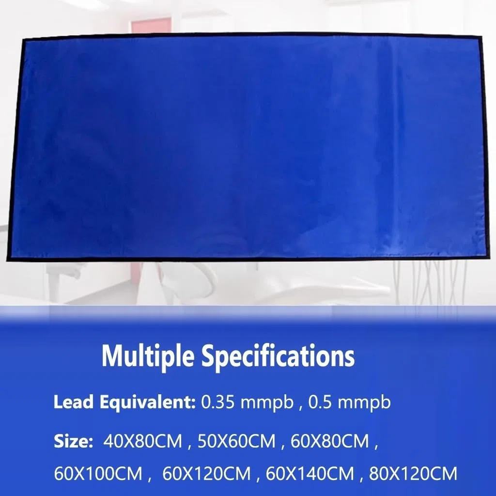 Tablier en Plomb Couverture De Plomb De Protection Contre Les Rayons X Avec Bord, Niveau Professionnel, Bouclier De Couverture De Protection Contre Les Rayons X Doublé De Plomb Multifonctionnel ( Colo