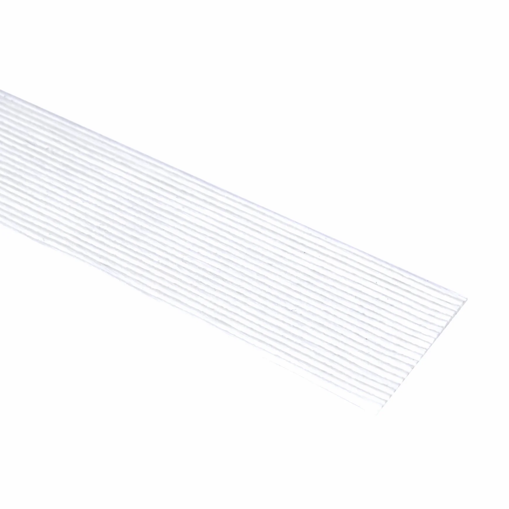 031.0205-2 Rouleaux de cerclage en polyester 19 mm | 600 m | Résistance à la traction : 550 kg | Diamètre du noyau : 76 mm., Blanc.