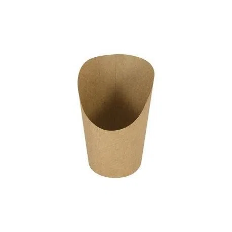 Générique 1000 pots wrap en papier kraft brun 5,5 oz (165 ml) – Emballage résistant pour wraps et snacks à emporter