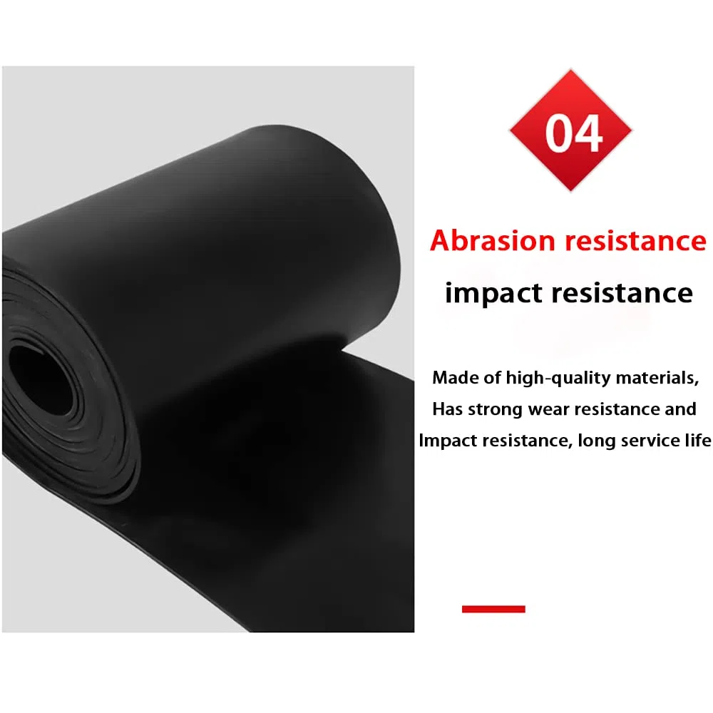 Plaque de caoutchouc de silicone, joint en caoutchouc plein résistant à la chaleur, utilisé pour les joints, longueur 200 mm, largeur 200 mm, épaisseur (4 mm)