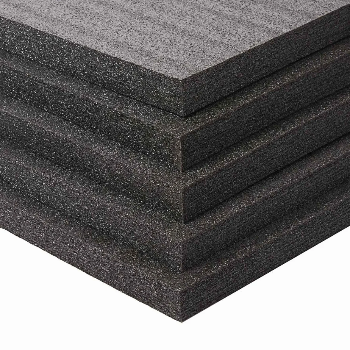 Mousse personnalisable pour boîtes à outils 1200 x 800 x 30 mm, 1 pièce, Shadow Foam, Kaizen Foam, Insert à outils, Insert de valise, Mousse multicouche, Noir