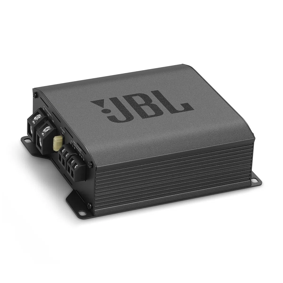 JBL Amplificateur Audio Stage GT 80021 - Compact et Puissant Ampli Voiture 2-Canaux Max 800W, 130W RMS x2 à 2 Ohm, Pour Haut-parleurs Avant ou Subwoofer Bridging, Protection Integrée