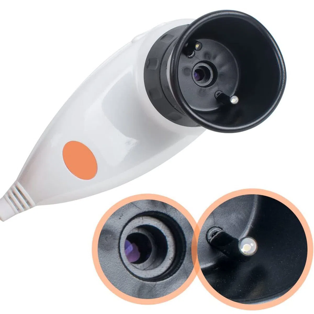 Caméra d'analyse d'iris 5,0 MP, caméra d'iridologie pour analyseur d'iris, analyseur de Lampe USB Gauche/Droite/avec Logiciel d'iris, Haute résolution 2560 x 1920
