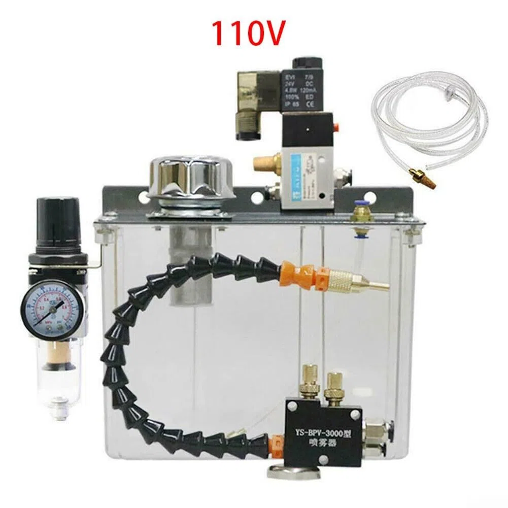 Pulvérisateur de lubrification 3L pour machines CNC, refroidisseur de liquide de refroidissement, pulvérisateur à brumisateur d'huile, système de refroidissement pour machines-outils avec