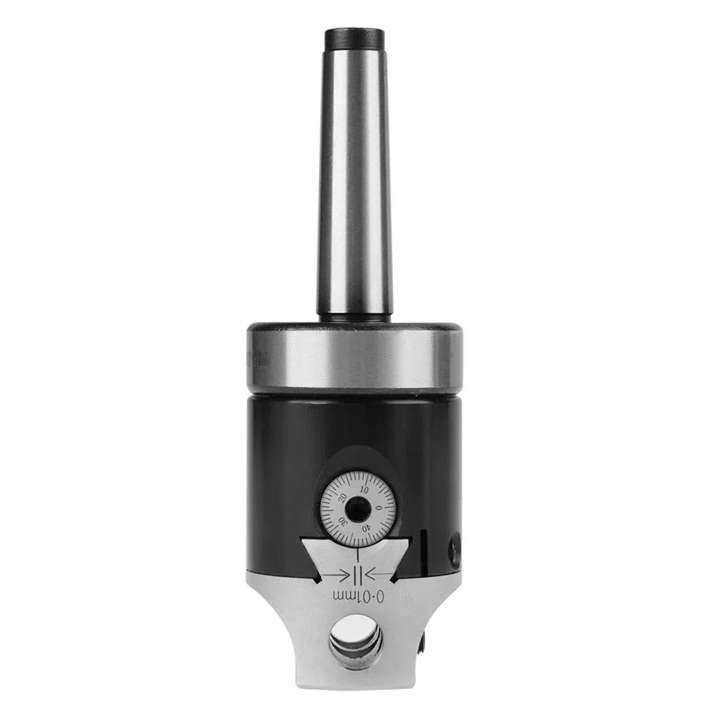 Denash Tête d'alésage, Ensemble de Barres d'alésage de tête d'alésage MT2-M10, Accessoires de fraiseuse avec Barres d'alésage 9 pièces 12mm durables pour la fraiseuse