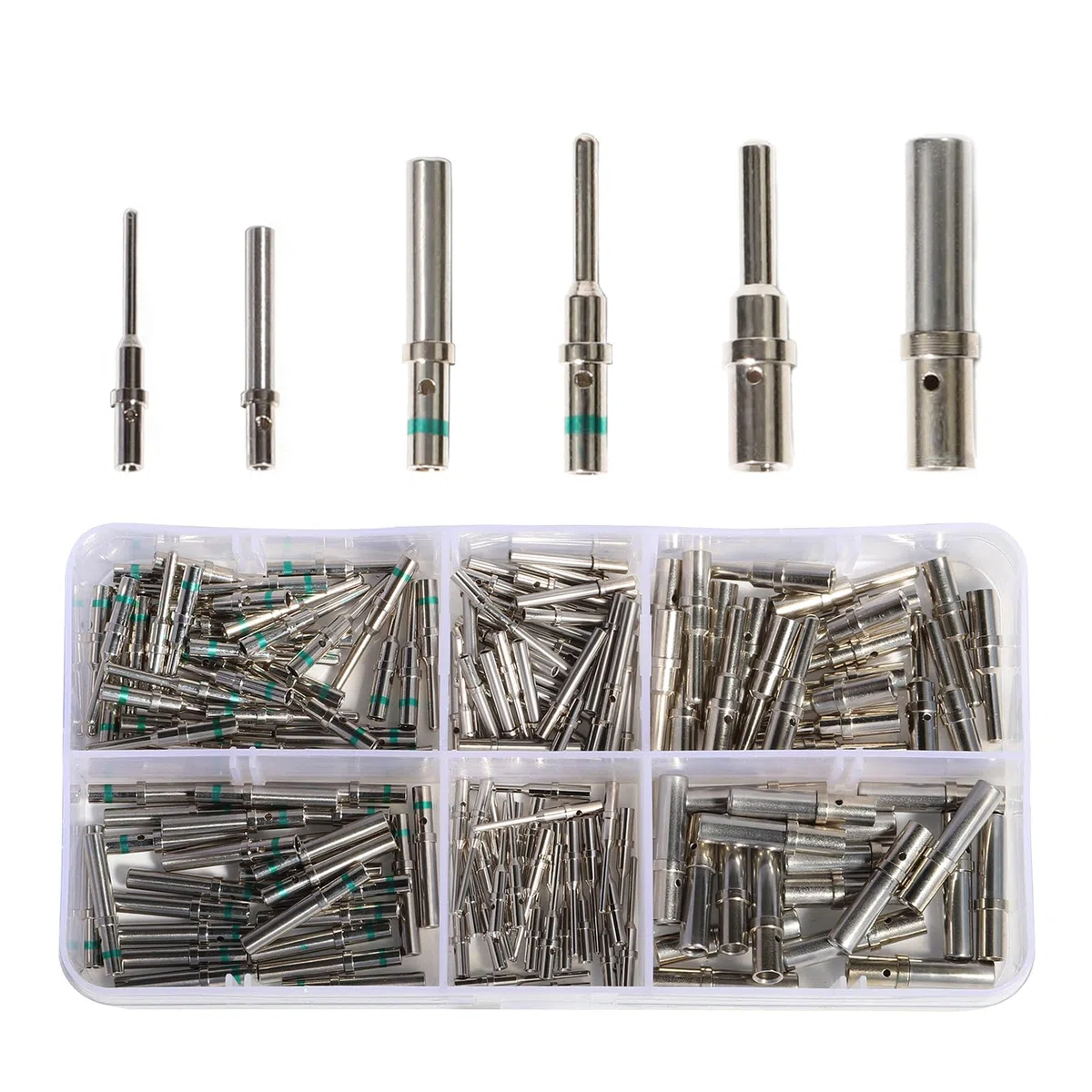 Deutsch Connecteur broche et douille Contacts solides Taille 12 16 20 DTM Bornes de connecteur Taille du fil 12-22AWG Deutsch Solid Kit Barils