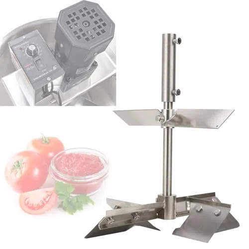 Mélangeur Automatique Commercial avec Chauffage Inox pour Sauces et Soupes Idéal pour Restaurants et Cuisine Maison